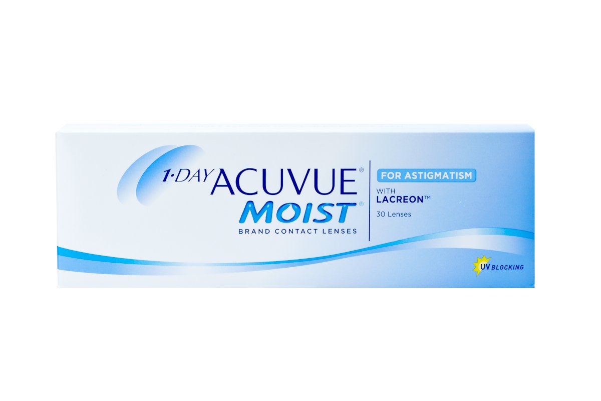 1•DAY ACUVUE MOIST napi kihordású kontaktlencse